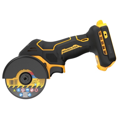 Аккумуляторная отрезная машина DEWALT DCS438E2T, 18 В, 76 мм, 20000 об/мин, с 2 АКБ 1.7 Ач и ЗУ, в кейсе TSTAK фото 7 Аккумуляторная отрезная машина DEWALT DCS438E2T, 18 В, 76 мм, 20000 об/мин, с 2 АКБ 1.7 Ач и ЗУ, в кейсе TSTAK фото 7