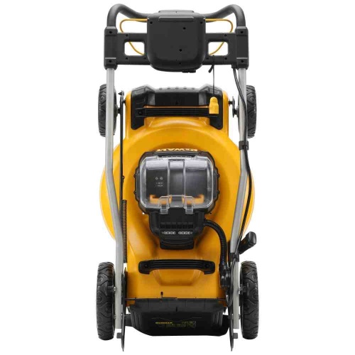 Аккумуляторная газонокосилка DEWALT DCMW564P2, 2х18 В, 3300 об/мин, 55 л, с 2 АКБ 5 Ач и ЗУ (DCMW564P2-QW) фото 8