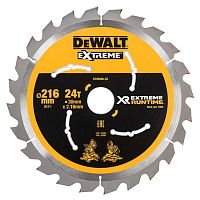 Пильный диск DEWALT XR DT99568, 216 мм., 24 TPI