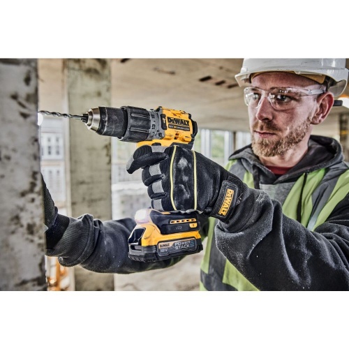 Ударная дрель-шуруповерт DEWALT DCD805D1T, 18 В, 2000 об/мин, 34000 уд/мин, с АКБ 2 Ач и ЗУ, в кейсе TSTAK (DCD805D1NT-XJ) фото 8