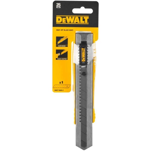 Нож DEWALT DWHT10045, с выдвижным лезвием, 25 мм фото 3