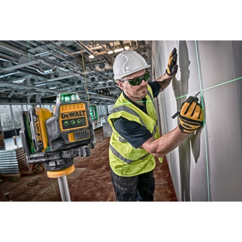 Аккумуляторный лазерный нивелир DEWALT DCE089D1G, 12 В, зеленый луч, 35 м, с АКБ 2 Ач и ЗУ, в кейсе TSTAK (DCE089D1G-QW) фото 2 Аккумуляторный лазерный нивелир DEWALT DCE089D1G, 12 В, зеленый луч, 35 м, с АКБ 2 Ач и ЗУ, в кейсе TSTAK (DCE089D1G-QW) фото 2