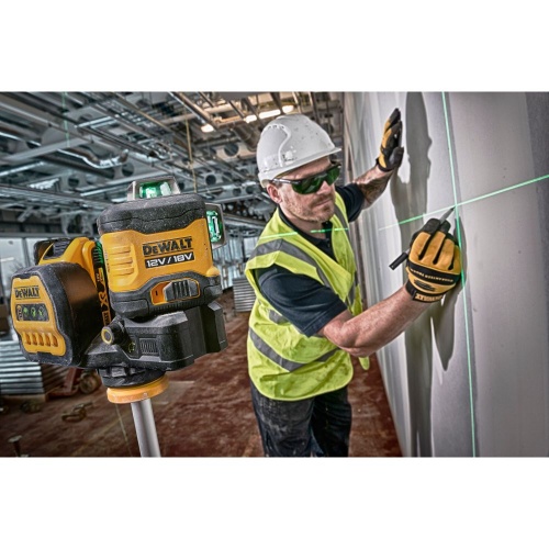Аккумуляторный лазерный нивелир DEWALT DCE089D1G18, 12/18 В, зеленый луч, 30 м, с АКБ 2 Ач и ЗУ, в кейсе TSTAK (DCE089D1G18-QW) фото 2 Аккумуляторный лазерный нивелир DEWALT DCE089D1G18, 12/18 В, зеленый луч, 30 м, с АКБ 2 Ач и ЗУ, в кейсе TSTAK (DCE089D1G18-QW) фото 2