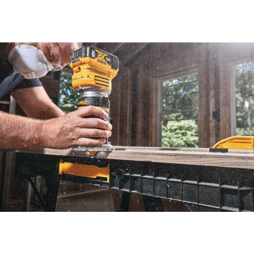 Аккумуляторный кромочный фрезер DEWALT DCW600B, 20 В, 25500 об/мин, 55 мм, без АКБ и ЗУ (DCW600B-XJ) фото 2