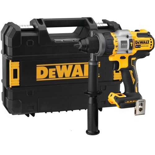 Ударная дрель-шуруповерт DEWALT DCD999NT, 18 В, 2250 об/мин, 38250 уд/мин, без АКБ и ЗУ, в кейсе TSTAK (DCD999NT-XJ)