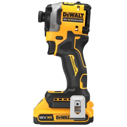 Аккумуляторный шуруповерт DEWALT DCF850D2T, 18 В, 206 Нм, 3800 уд/мин, с 2 АКБ 2 Ач и ЗУ, в кейсе TSTAK (DCF850D2T-QW) фото 3