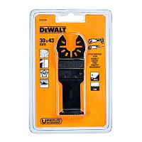 Погружное пильное полотно по дереву для многофункционального инструмента DEWALT DT20704, 43 x 30 мм