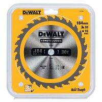 Пильный диск DEWALT CONSTRUCTION DT1940, 184/16 мм.