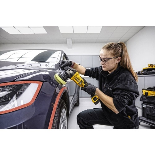 Аккумуляторная полировальная машина DEWALT DCM848N, 18 В, 125 мм, (DCM848N-XJ) фото 3