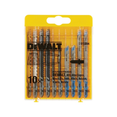 Пилка для лобзика DEWALT DT2294-QZ, по дереву и металлу, 10 шт. фото 5 Пилка для лобзика DEWALT DT2294-QZ, по дереву и металлу, 10 шт. фото 5