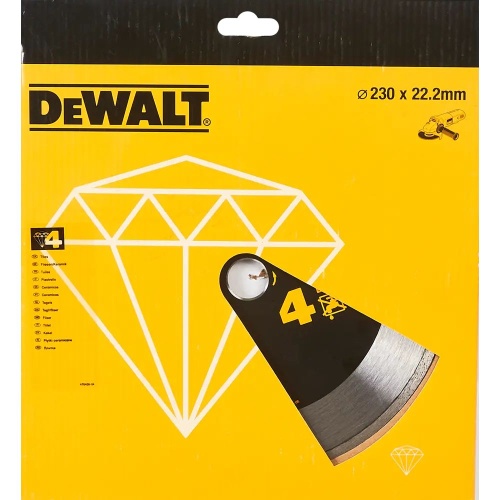 Диск алмазный DEWALT DT3738 230х22.2мм (DT3738-XJ) Диск алмазный DEWALT DT3738 230х22.2мм (DT3738-XJ)