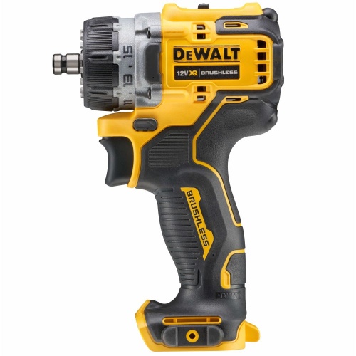 Дрель-шуруповерт DEWALT DCD703L2T, 12 В, 58 Нм, 1500 об/мин, с набором насадок, 2 АКБ 3 Ач и ЗУ, в кейсе TSTAK (DCD703L2T-QW) фото 9