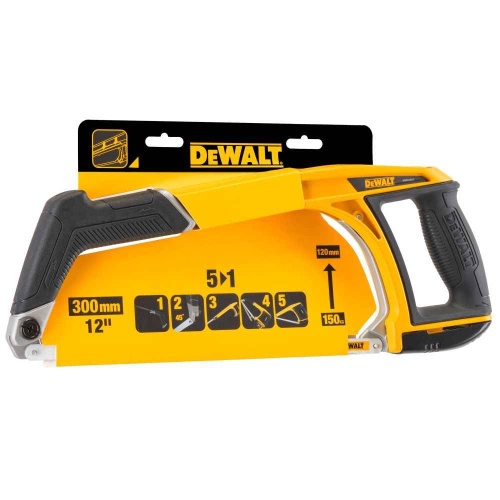 Ножовка по металлу и пластику DEWALT DWHT0-20547, трансформируемая 5 в 1, 30 см фото 6 Ножовка по металлу и пластику DEWALT DWHT0-20547, трансформируемая 5 в 1, 30 см фото 6