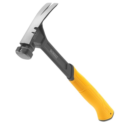 Молоток с прямым заострённым гвоздодёром DEWALT DWHT51004-0, 567 г. фото 8