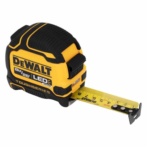 Рулетка DEWALT TOUGHSERIES DWHT35268, с подсветкой, 8 м (DWHT35268) фото 6