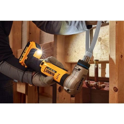 Аккумуляторный расширитель для труб DEWALT DCE400D2, 18 В, 60 ход/мин, до 25 мм, с 2 АКБ 2 Ач и ЗУ, в кейсе TSTAK (DCE400D2-QW) фото 5