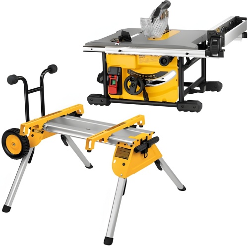 Пила DWE7485RS-QS DEWALT настольная + стол DE7400 1850 Вт, 210х30 мм