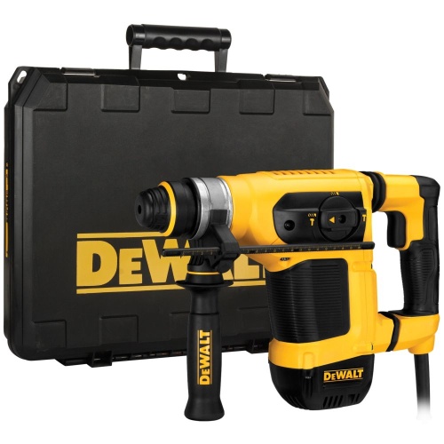 Перфоратор DEWALT D25413K, 1000 Вт, 4.2 Дж, 4700 уд/мин, в кейсе (D25413K-QS) Перфоратор DEWALT D25413K, 1000 Вт, 4.2 Дж, 4700 уд/мин, в кейсе (D25413K-QS)
