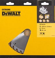 Пильный диск по дереву DEWALT 190х28тх30 мм. Extreme DT4033-QZ