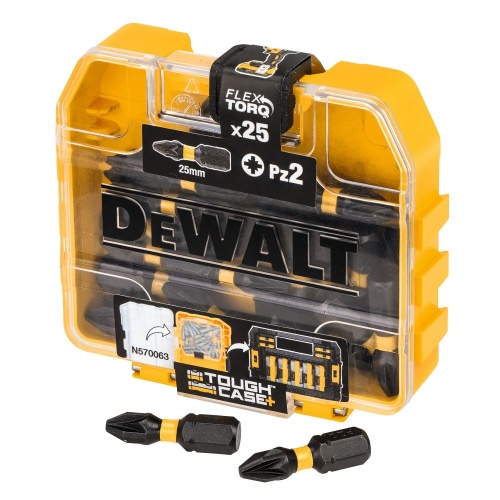 Бита DEWALT PZ2, 25 мм HEX, 25 шт. (DT70556T-QZ) фото 2