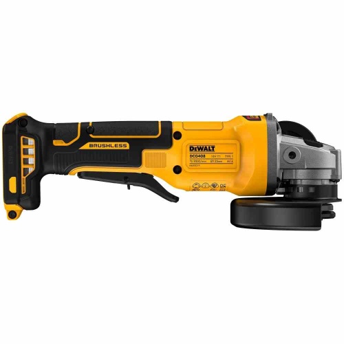 Аккумуляторная угловая шлифмашина DEWALT DCG408N, 18 В, 125 мм, 9000 об/мин, без АКБ и ЗУ (DCG408N-XJ) фото 6 Аккумуляторная угловая шлифмашина DEWALT DCG408N, 18 В, 125 мм, 9000 об/мин, без АКБ и ЗУ (DCG408N-XJ) фото 6