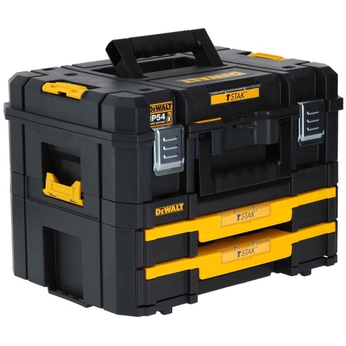 Комплект ящиков для инструмента DEWALT TSTAK DWST83395-1, 2 шт., 11 и 8 л фото 8 Комплект ящиков для инструмента DEWALT TSTAK DWST83395-1, 2 шт., 11 и 8 л фото 8