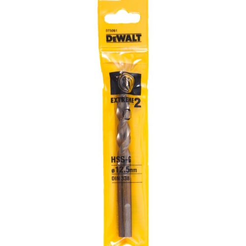 Сверло по металлу DEWALT Extreme 2 DT5061-QZ, HSS-G, 12.5х151х98 мм
