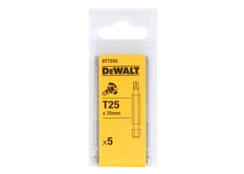 Биты DEWALT DT7293 T25 x 70mm (5 шт.)