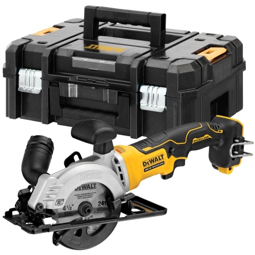 Аккумуляторная дисковая пила DEWALT DCS571NT, 18 В, 115 мм, 4500 об/мин, без АКБ и ЗУ, в кейсе TSTAK (DCS571NT-XJ) Аккумуляторная дисковая пила DEWALT DCS571NT, 18 В, 115 мм, 4500 об/мин, без АКБ и ЗУ, в кейсе TSTAK (DCS571NT-XJ)