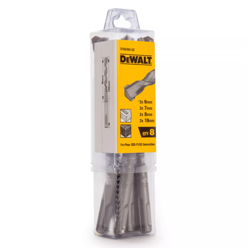 Набор буров DEWALT INDUSTRIAL DT60300, SDS-Plus, 8 шт. в тубе Набор буров DEWALT INDUSTRIAL DT60300, SDS-Plus, 8 шт. в тубе