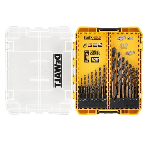 Набор сверл DEWALT DT70755 по металлу 21 шт. HSS-R Набор сверл DEWALT DT70755 по металлу 21 шт. HSS-R