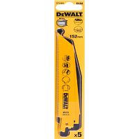 Полотно DEWALT DT2361, по металлу для сабельных пил биметаллическое, BiM, 152 x 1.8 мм, S922BF, 5 шт.
