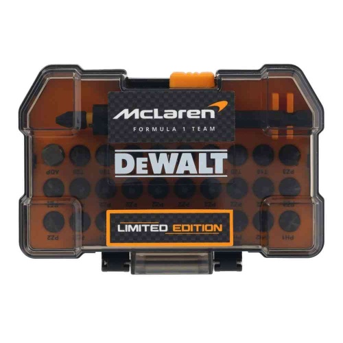 Набор бит DEWALT McLaren Limited Edition DT70900T, PH/PZ/Torx, 25 мм, 32 шт., в кейсе (DT70900T-QZ) фото 7