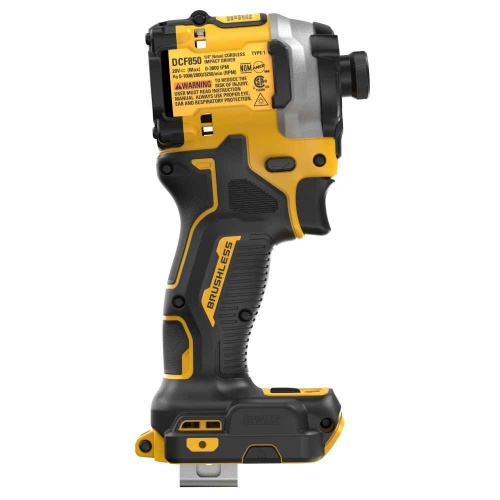 Аккумуляторный шуруповерт DEWALT DCF850N, 20 В, 206 Нм, 3800 уд/мин, без АКБ и ЗУ (DCF850N-A9) фото 5 Аккумуляторный шуруповерт DEWALT DCF850N, 20 В, 206 Нм, 3800 уд/мин, без АКБ и ЗУ (DCF850N-A9) фото 5