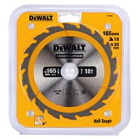 Диск пильный по дереву DEWALT CONSTRUCTION, 165х30х1.5 мм (DT1936-QZ)
