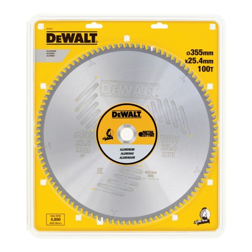 Пильный диск DEWALT METAL CUTTING DT1917, 355/25.4 мм. Пильный диск DEWALT METAL CUTTING DT1917, 355/25.4 мм.