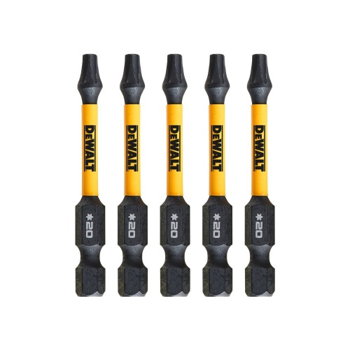 Бита DEWALT T20, 50 мм HEX, 5 шт. (DT7395T-QZ) фото 2 Бита DEWALT T20, 50 мм HEX, 5 шт. (DT7395T-QZ) фото 2