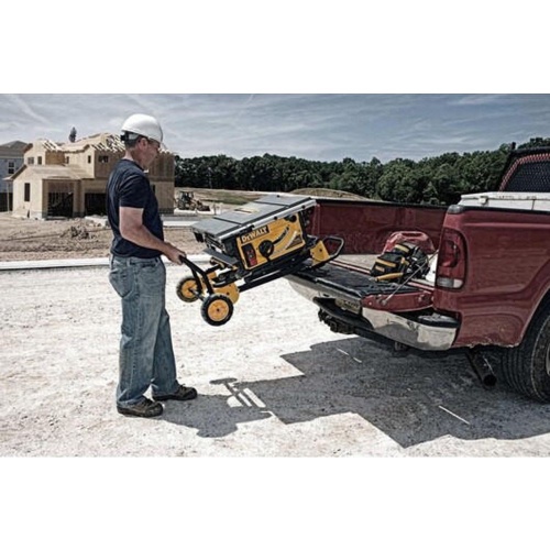 Подставка для настольных пил DEWALT DWE74911, на колесах фото 8