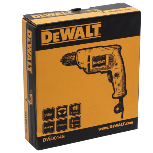 Дрель DEWALT DWD014S, 550 Вт, 2800 об/мин (DWD014S-QS) фото 4