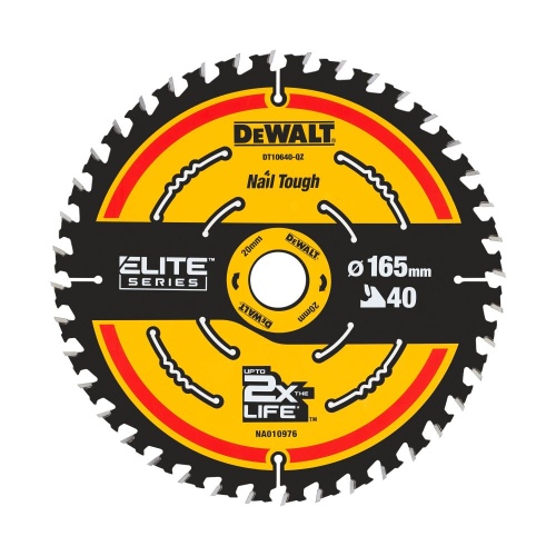 Пильный диск DEWALT EXTREME DT10640, 165/20 мм. фото 2