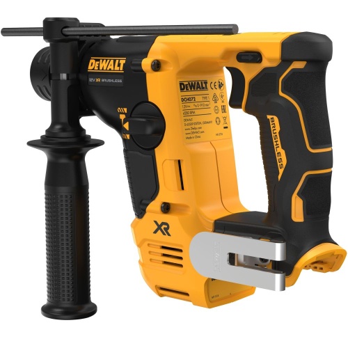 Аккумуляторный перфоратор DEWALT DCH072NT, 12 В, 1.2 Дж, 4280 уд/мин, без АКБ и ЗУ, в кейсе TSTAK (DCH072NT-QW) фото 6