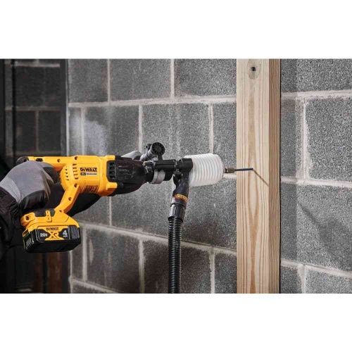 Аккумуляторный перфоратор DEWALT DCH133M2, 20 В, 2.6 Дж, 5500 уд/мин, с 2 АКБ 4 Ач и ЗУ, в кейсе TSTAK (DCH133M2-A9) фото 8