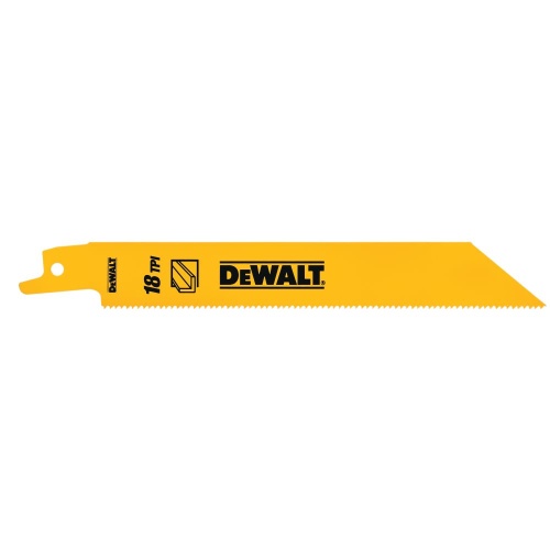 Полотно DEWALT DT2384, по металлу для сабельных пил биметаллическое, BiM, 152 x 1.4 мм. S922EF, 5 шт. фото 2 Полотно DEWALT DT2384, по металлу для сабельных пил биметаллическое, BiM, 152 x 1.4 мм. S922EF, 5 шт. фото 2