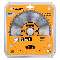 Пильный диск DEWALT METAL CUTTING DT1912, 190/30 мм.