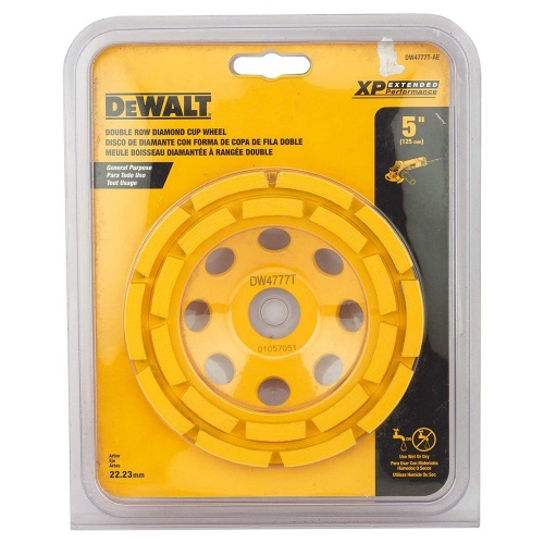 Алмазная чашка DEWALT DW4777T XP двойная 125mm