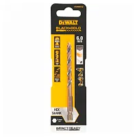 Сверло по металлу DEWALT EXTREME IMPACT Black&Gold 6х101мм DT20608-QZ