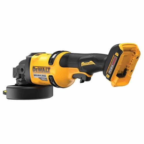 Аккумуляторная угловая шлифмашина DEWALT DCG418B, 60 В, 150 мм, 9000 об/мин, без АКБ и ЗУ (DCG418B-XJ) фото 7 Аккумуляторная угловая шлифмашина DEWALT DCG418B, 60 В, 150 мм, 9000 об/мин, без АКБ и ЗУ (DCG418B-XJ) фото 7