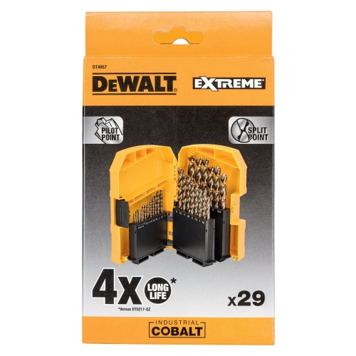 Набор сверл DEWALT DT4957 по металлу, 1-13 мм, 29 шт. (DT4957-QZ) фото 2