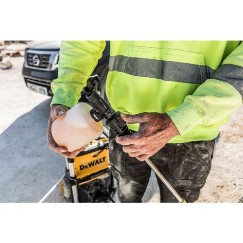 Аккумуляторная мойка высокого давления DEWALT DCMPW1600N, 2х18 В, 110 бар, 330 л/ч, без АКБ и ЗУ (DCMPW1600N-XJ) фото 5