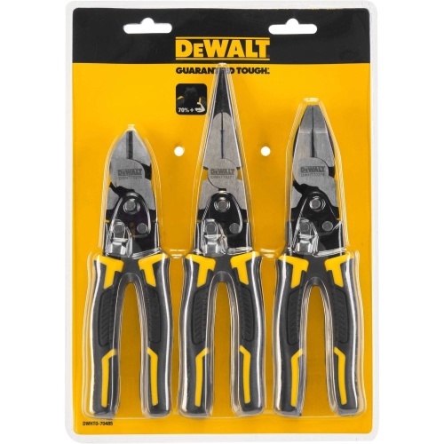 Набор DEWALT: плоскогубцы DWHT70228 + длинногубцы DWHT70230 + кусачки DWHT70229, DWHT0-70485 фото 3 Набор DEWALT: плоскогубцы DWHT70228 + длинногубцы DWHT70230 + кусачки DWHT70229, DWHT0-70485 фото 3
